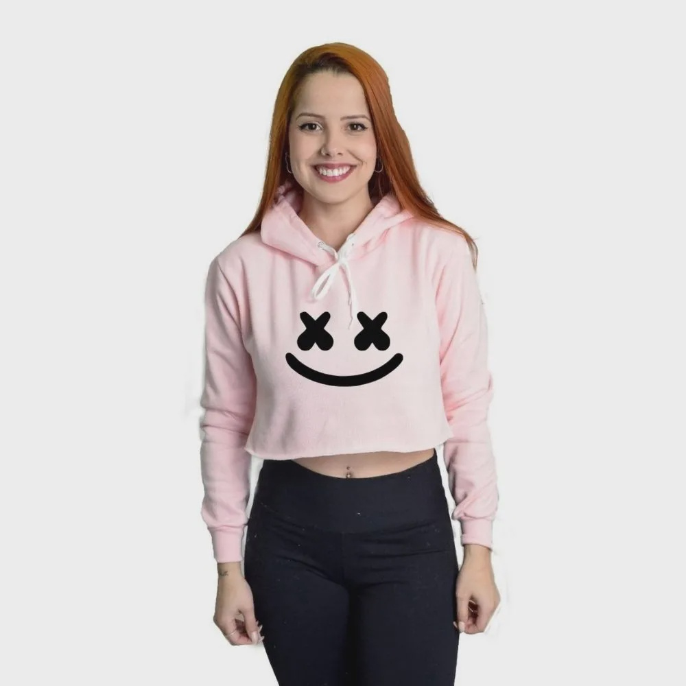 Moletom feminino hot sale marshmallow