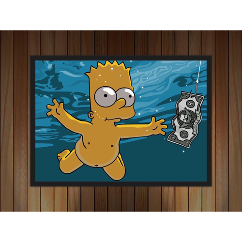 Nirvana nevermind simpsons