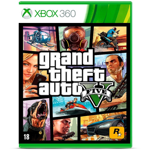 Jogo Grand Theft Auto V Gta 5 - Xbox 360 em Promoção na Americanas