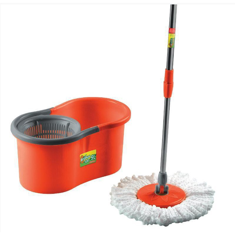 Balde Spin Mop Limpeza L Cesto Girat Rio Esfreg O Brilhus No Shoptime