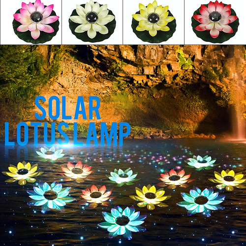 4 Estilo Led Formas De Lampada De Piscina Solar A Prova D Agua Paisagem Lago Fonte Flutuante Lagoa Piscina Jardim Luz Da Flor Para A Decoracao Da Agua Ao Ar Livre Nas