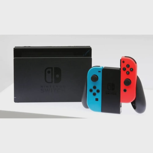 New Nintendo Switch Azul e Vermelho Neon