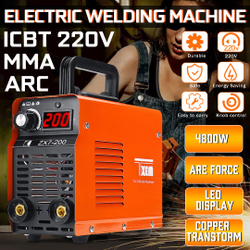 Mini 220 V arc 200Amp Vara soldador Inversor mma Máquina De Solda Estação De Solda Plugue da ue Menor preço em Mini 220 V arc 200Amp Vara soldador Inversor mma Máquina De Solda Estação De Solda Plugue da ue
