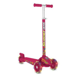 Patinete skatenet max pink LED 1521 bandeirante Menor preço em Patinete skatenet max pink LED 1521 bandeirante