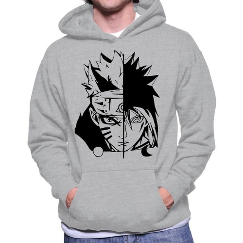 Blusa De Moletom Narutoo Boruto Anime Desenho Casaco - Estampado