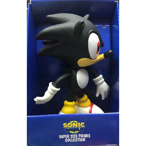 Boneco Sonic Preto Grande Collection Shadow - Super Size Figure