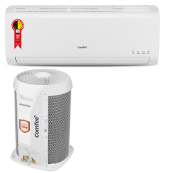 Ar condicionado Split Hi wall Comfee 12.000 btus Frio 220v R410 42AFCG12F5 Menor preço em Ar condicionado Split Hi wall Comfee 12.000 btus Frio 220v R410 42AFCG12F5