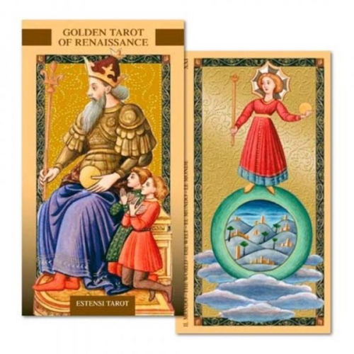 Baralho O Tarot Dourado Oráculo Deck 24 Cartas na Americanas Empresas