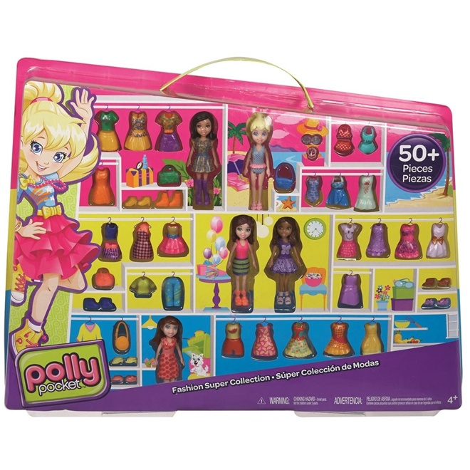 Brindes Grátis - Porta-Figurinhas Polly Pocket com Jogo