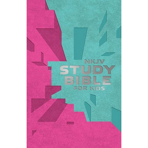 Livro - nkjv Study Bible for Kids Pink/Teal Cover em Promoção | Ofertas ...