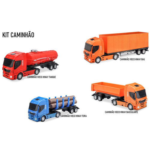 Caminhão Iveco Hi-Way Tanque Usual Brinquedos - 340