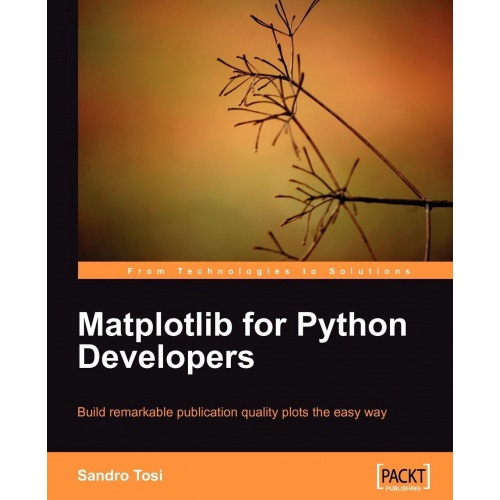 Livro matplotlib for python developers em promo o ofertas na