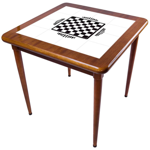 Jogo de Mesa 6x1 Madeira mdf - Damas, Trilha, Xadrez no Shoptime