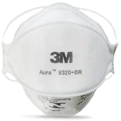 Máscara Descartável PFF2 (N95) Aura 9320 3M é boa?