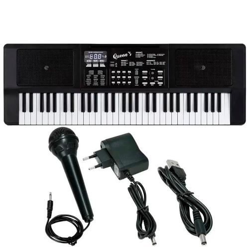 Teclado Piano Sintetizador Digital Profissional Baby Piano Crianças Midi  Controller 61 Keys Teclado Infantil Instrumento Elétrico