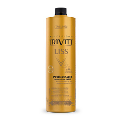 Menor preço em Escova progressiva Trivitt liss profissional sem formol 1l