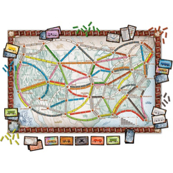 Ticket To Ride Jogo de Tabuleiro Galapagos TTR001 Menor preço em Ticket To Ride Jogo de Tabuleiro Galapagos TTR001