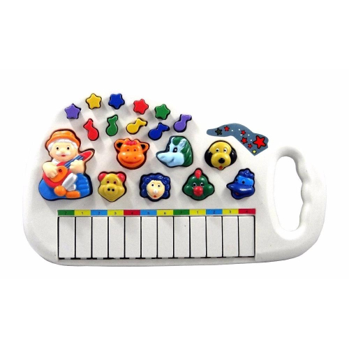 Piano Teclado Infantil Som De Animais Musical Fazendinha em Promoção na  Americanas