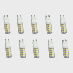 Kit 10 Lâmpadas LED Halopin G9 5w Branco Frio p/ lustres é boa?