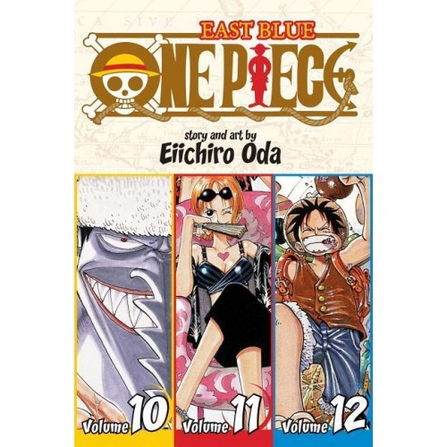 Livro One Piece East Blue 10 11 12 Vol 4 Omnibus Edition One Piece Omnibus Edition Nas Americanas