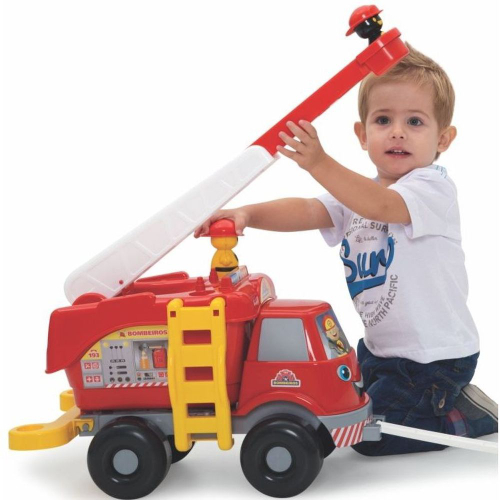 Caminhão De Brinquedo Grande Bi Trem Lona De Plástico - GL3 SHOP -  BRINQUEDOS