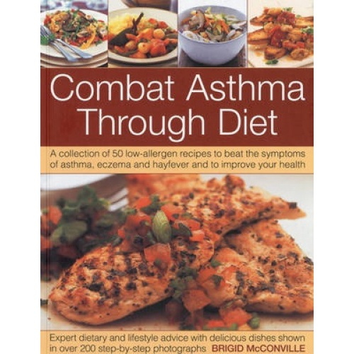 Livro The Combat Asthma Through Diet Cookbook A Collection of 50 Low
