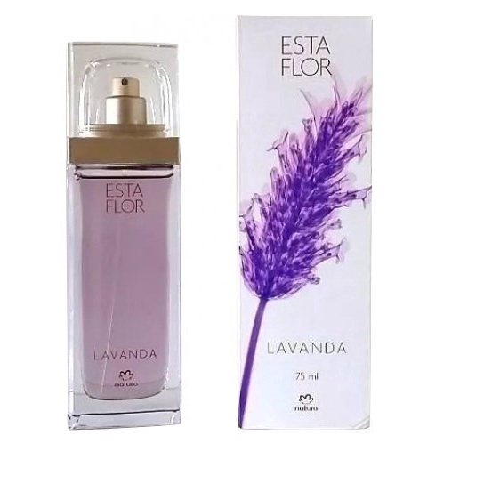 Colonia deo parfum esta flor lavanda natura 75ML em Promoção na Americanas