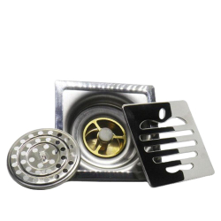 Kit 3 Ralos Inteligente Aço Inox Anti Odor Banheiro 10X10 é boa?