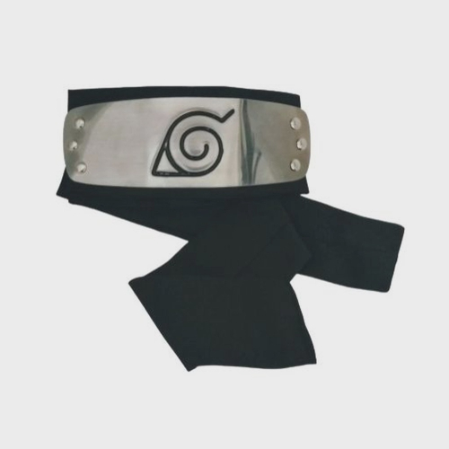 Kit bandana aldeia da folha preta + acessórios minato 4º hokage em Promoção  na Americanas