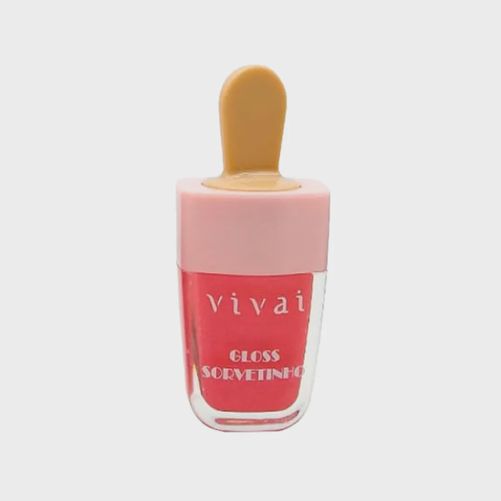 Gloss Labial Sorvetinho Vivai Morango