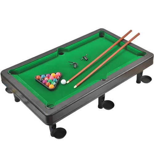 Brinquedo Mesa de Sinuca Clássica 55x32cm Snooker Kit