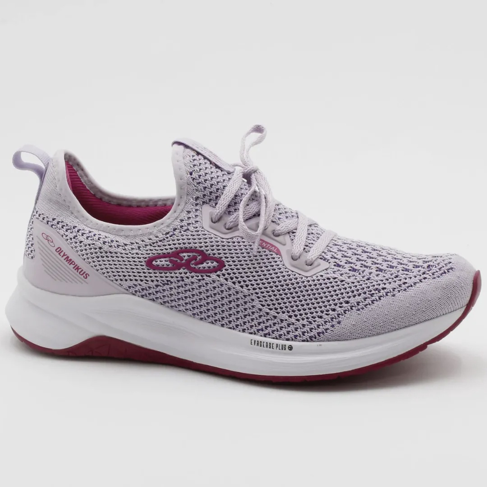 Tenis olympikus feminino 2024 roxo com rosa