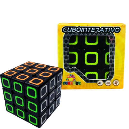 Cubo Mágico Profissional Interativo 3x3x3x Fungame - Cubo Mágico