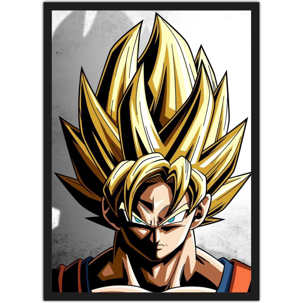 Quadro Decorativo Dragon Ball Goku Desenho Anime Salas Quartos