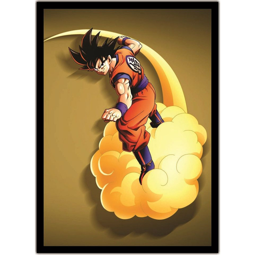 Quadro decorativo emoldurado Desenho Majin Boo Dragon Ball Anime para  quarto sala no Shoptime