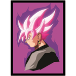 Quadro decorativo emoldurado Goku Super Sayajin Dragon Ball Arte para  quarto sala no Shoptime