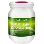 Manteiga Soft Hair Babosa e Oliva Creme Tratamento Intensivo