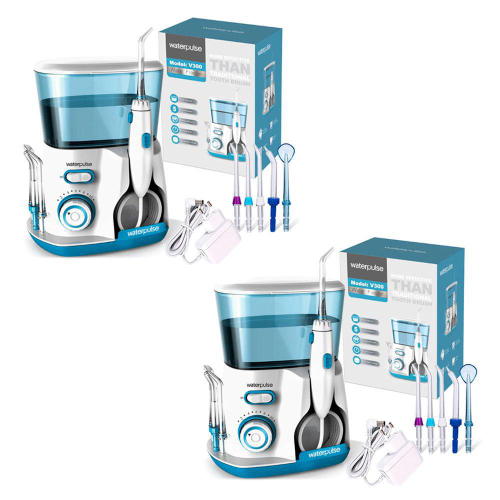 Kit 2 Water Pulse Irrigador Oral Dental W300g 110 220V em Promo o