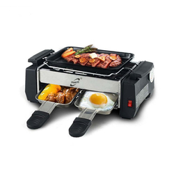 1000W de alta potência Non-stick Família Churrasqueira Elétrica Raclette sem fumaça Grill é boa?