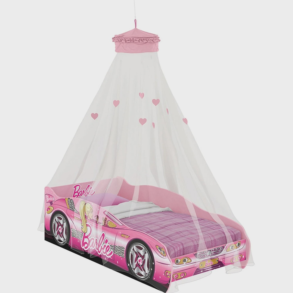 Mini cama carro do Barbie mais colchão