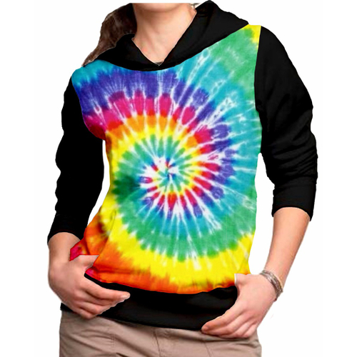 cheap tie dye moletom com capuzs wholesale