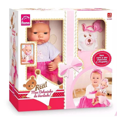 Kit 2 Boneca Reborn Bebezinho Real - 34cm Menina c/ Acessorios