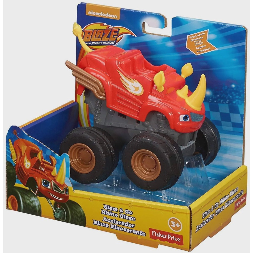 Carro Slam & Go Blaze Monster Machines