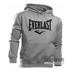 Blusa Moletom Canguru Everlast Casaco De Frio Cinza Ref 88 Menor preço em Blusa Moletom Canguru Everlast Casaco De Frio Cinza Ref 88