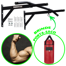 Barra Fixa De Parede p/ Musculação Pull-up Tríceps Paralelas Menor preço em Barra Fixa De Parede p/ Musculação Pull-up Tríceps Paralelas