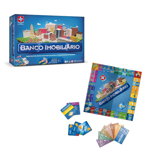 Banco Imobiliario Jogo De Tabuleiro