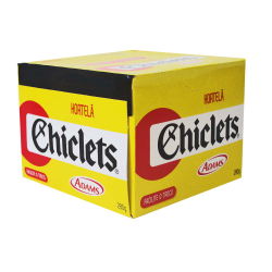 Chiclete Chiclets Hortelã c/100 - Adams Menor preço em Chiclete Chiclets Hortelã c/100 - Adams