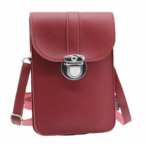 touchable pu leather change bolsa