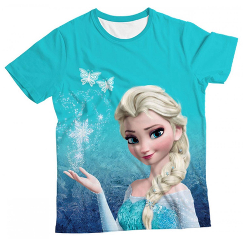 Camiseta elsa frozen sale