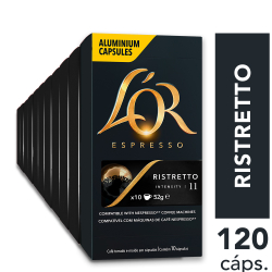 Kit 120 Cápsulas Café lor Ristretto Menor preço em Kit 120 Cápsulas Café lor Ristretto